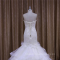 Robe de mariée haut robe blanc crémeux